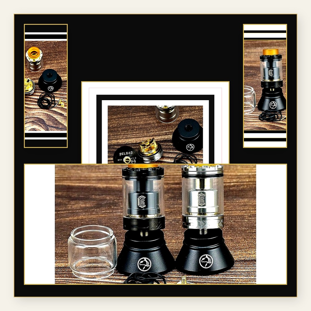 Vape Accessory - ReLoad RTA 24 мм, 3,5 мл,