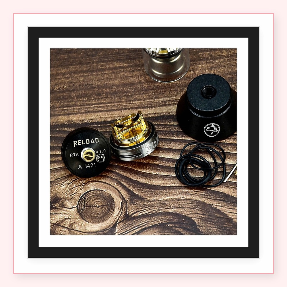 ReLoad RTA 24 мм, 3,5 мл, пере – обзор и цена Vape Accessory